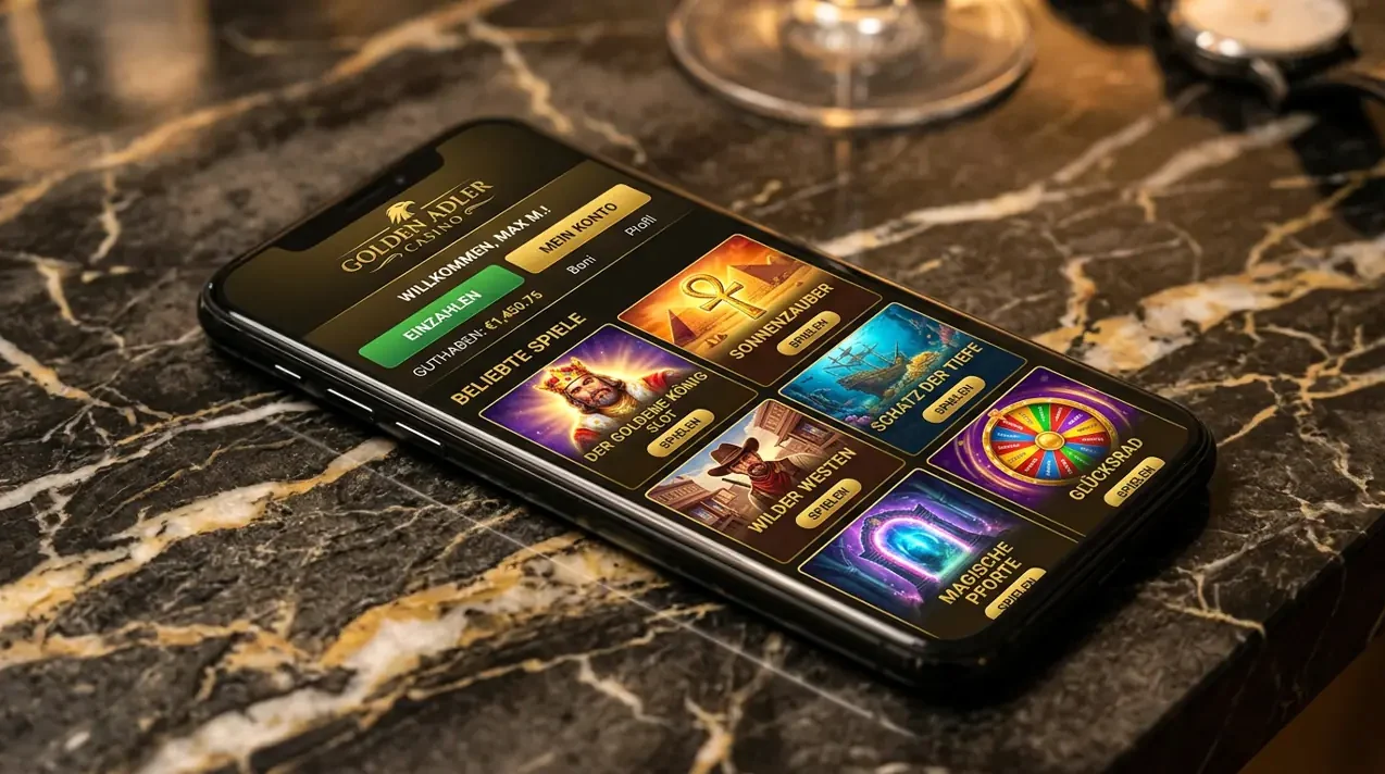 Mobiles Casino-Erlebnis im Browser bei WildRobin