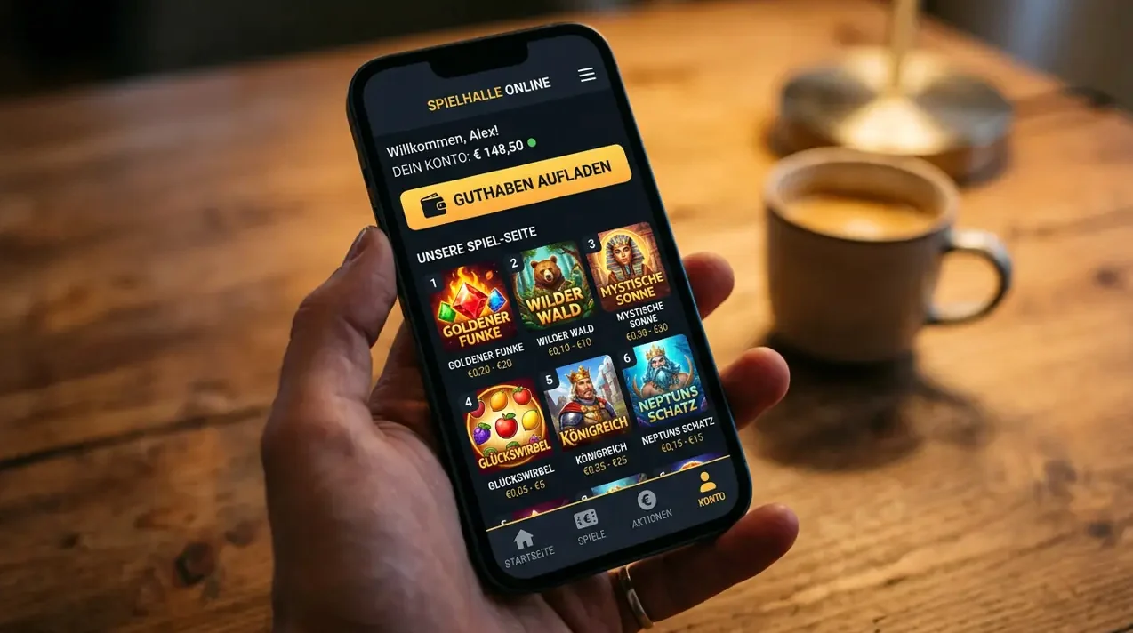 WildRobin im Browser auf dem Handy